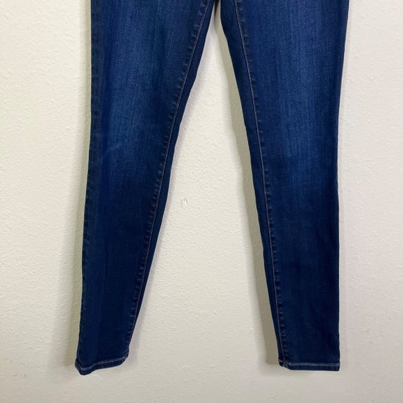 Madewell Women’s 9" High-Rise Skinny Jeans Size 27 Tencel Denim F8990 Blue - Picture 6 of 12